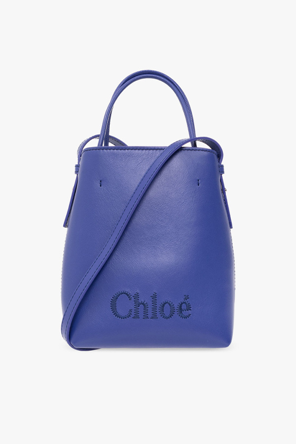 Purple 'Chloé Sense Micro' shoulder bag Chloé - Vitkac GB